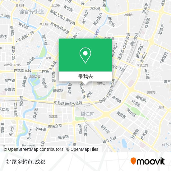 好家乡超市地图