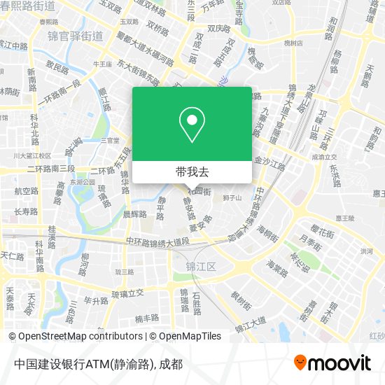 中国建设银行ATM(静渝路)地图