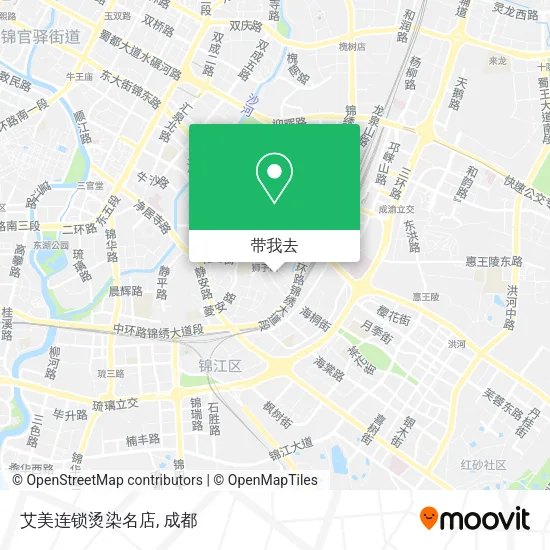 艾美连锁烫染名店地图