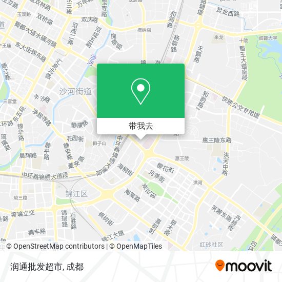 润通批发超市地图