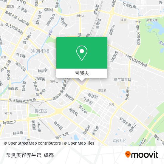 常灸美容养生馆地图