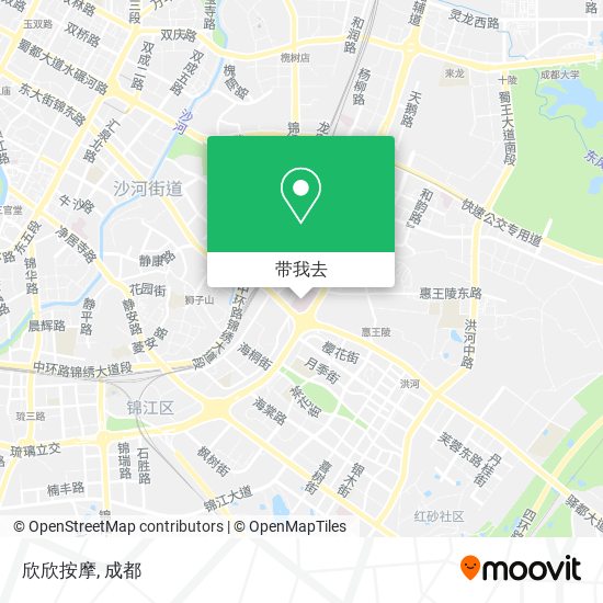 欣欣按摩地图