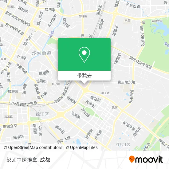 彭师中医推拿地图