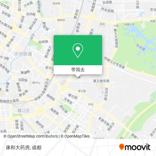 康和大药房地图