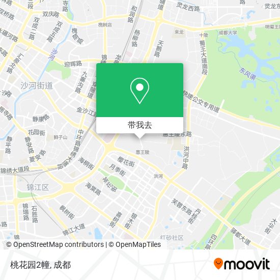 桃花园2幢地图
