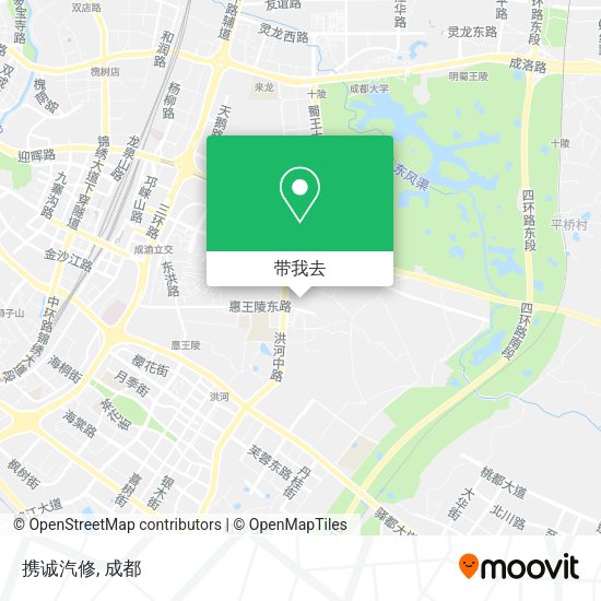 携诚汽修地图