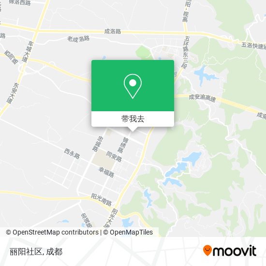 丽阳社区地图