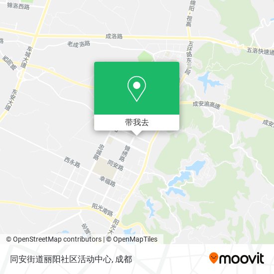 同安街道丽阳社区活动中心地图