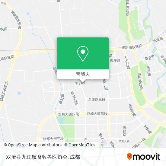 双流县九江镇畜牧兽医协会地图