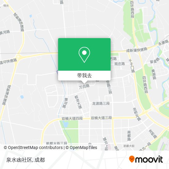 泉水凼社区地图