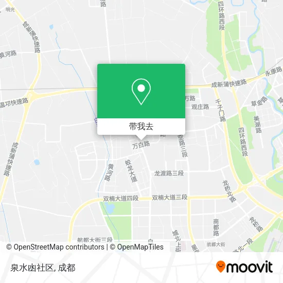 泉水凼社区地图
