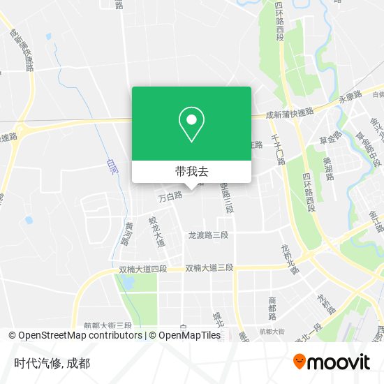 时代汽修地图
