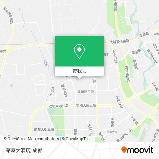 茅屋大酒店地图