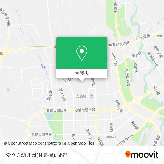 爱立方幼儿园(甘泉街)地图