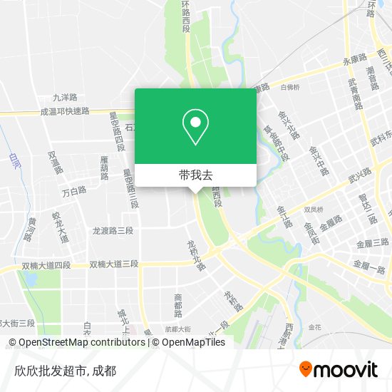 欣欣批发超市地图