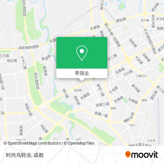 时尚鸟鞋业地图