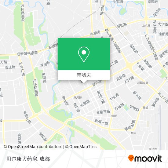 贝尔康大药房地图