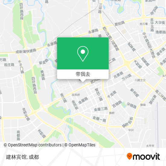 建林宾馆地图