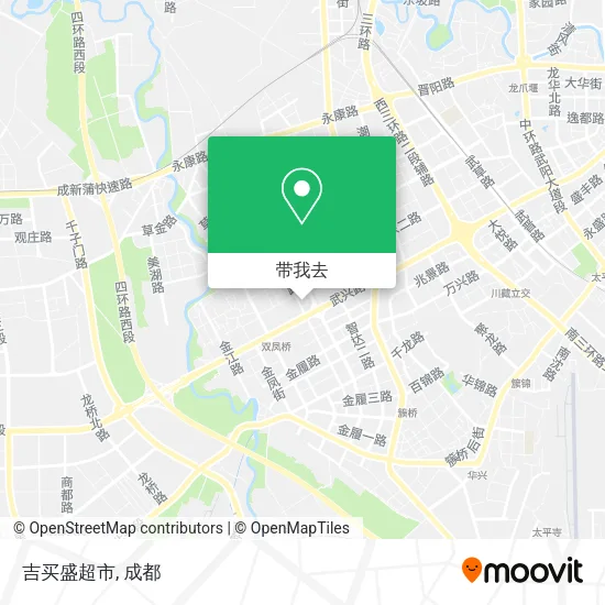 吉买盛超市地图