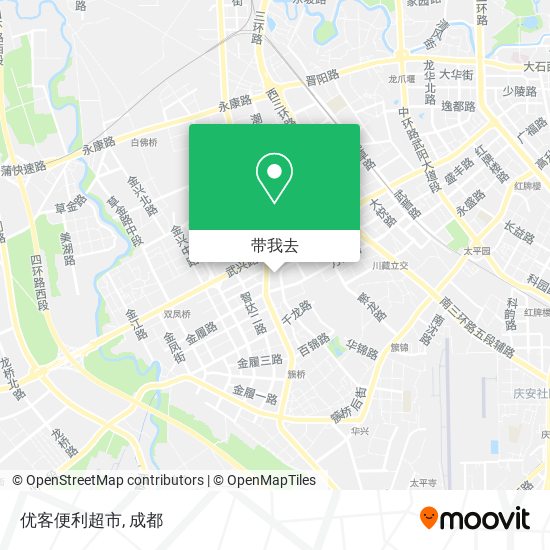 优客便利超市地图