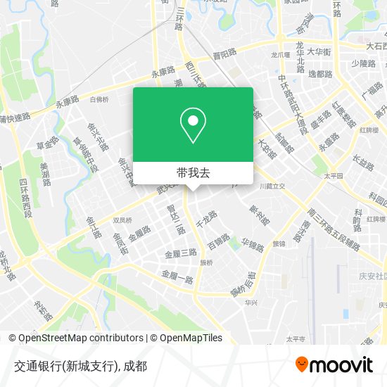 交通银行(新城支行)地图