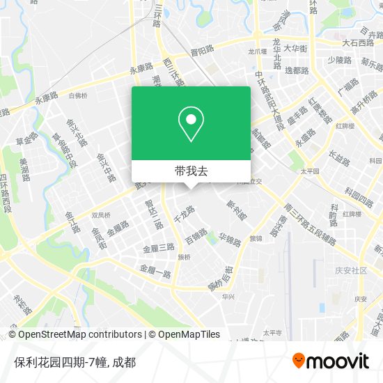 保利花园四期-7幢地图