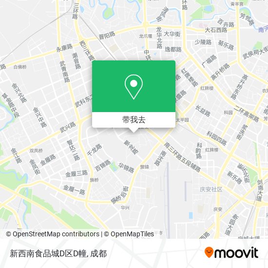 新西南食品城D区D幢地图