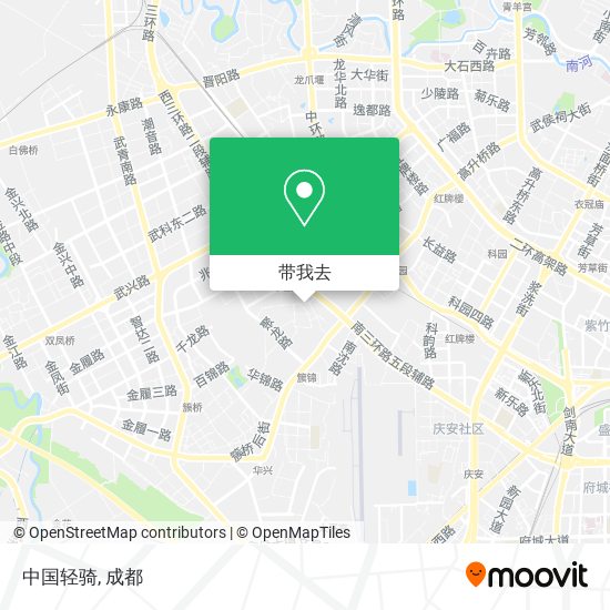 中国轻骑地图