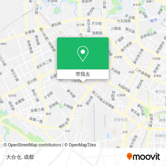 大合仓地图
