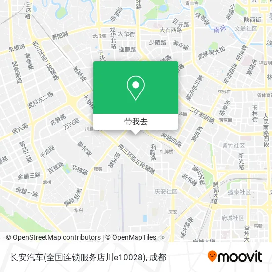 长安汽车(全国连锁服务店川e10028)地图