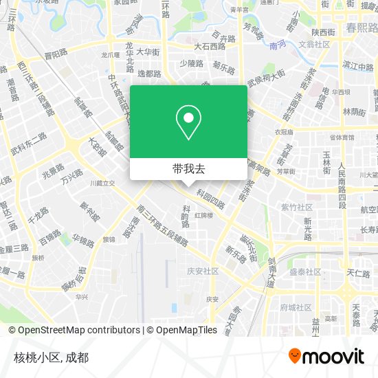 核桃小区地图