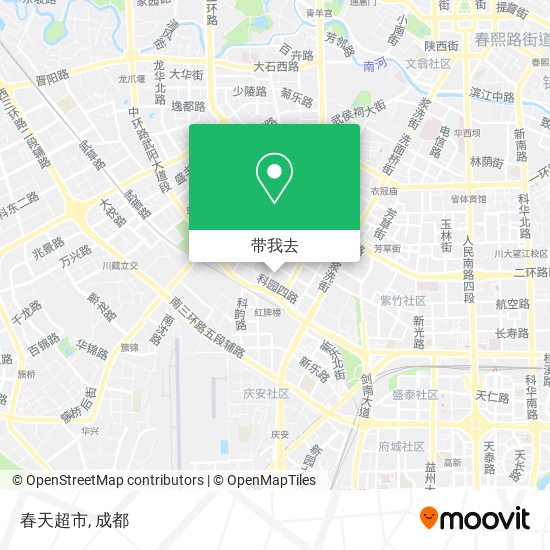 春天超市地图