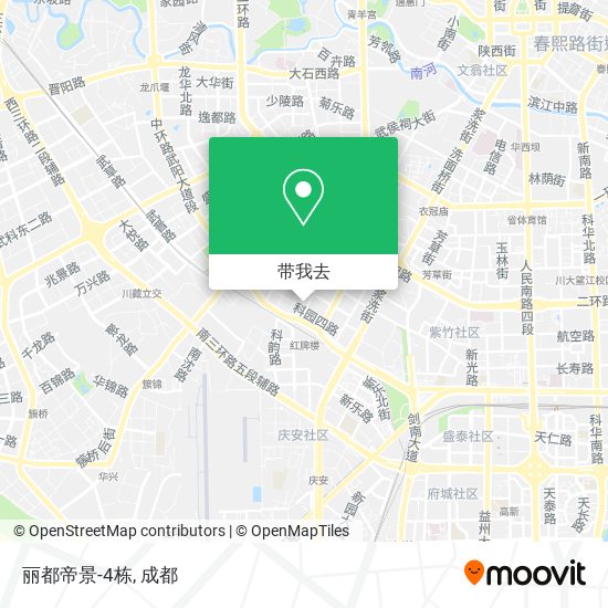 丽都帝景-4栋地图