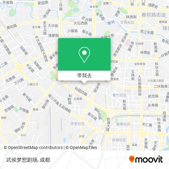 武侯梦想剧场地图