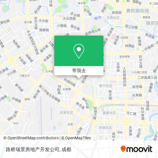 路桥瑞景房地产开发公司地图