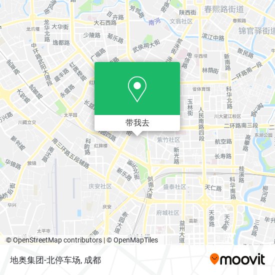 地奥集团-北停车场地图