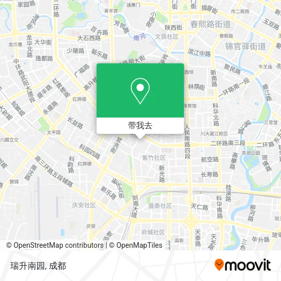 瑞升南园地图