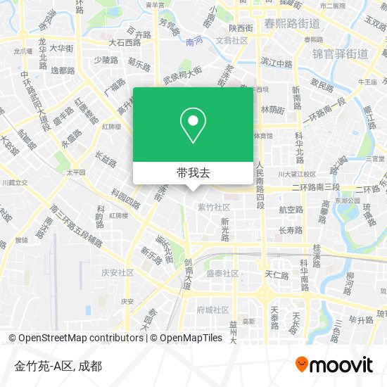 金竹苑-A区地图