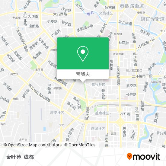 金叶苑地图