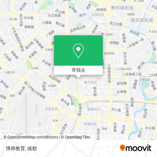 博师教育地图