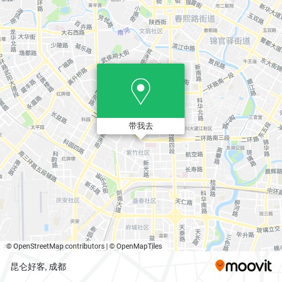 昆仑好客地图