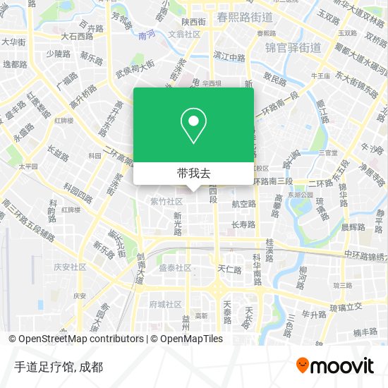 手道足疗馆地图