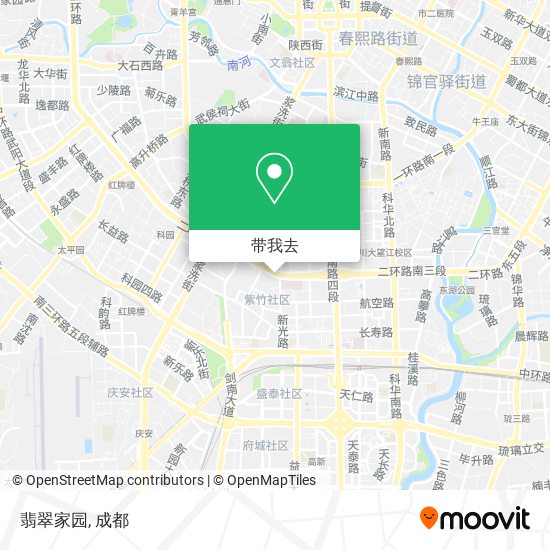 翡翠家园地图