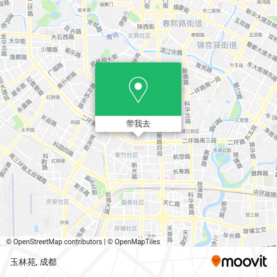 玉林苑地图