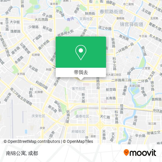 南锦公寓地图