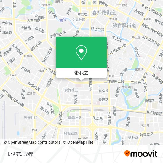 玉洁苑地图