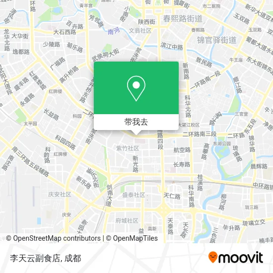 李天云副食店地图