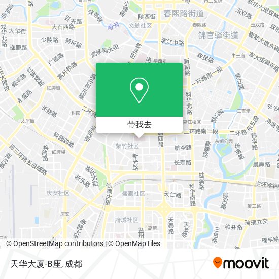 天华大厦-B座地图