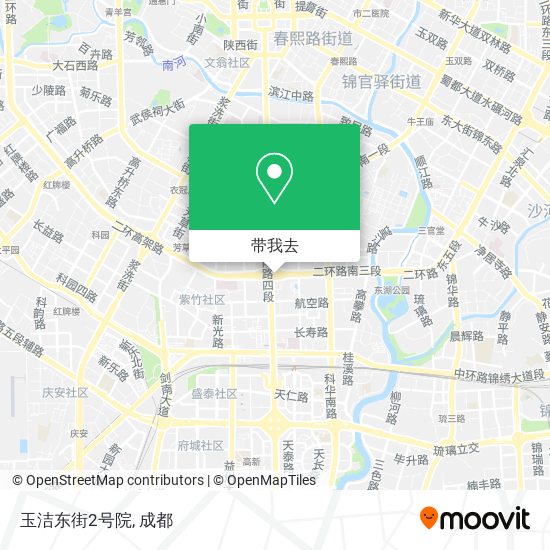 玉洁东街2号院地图