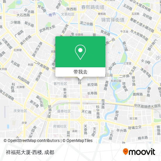 祥福苑大厦-西楼地图